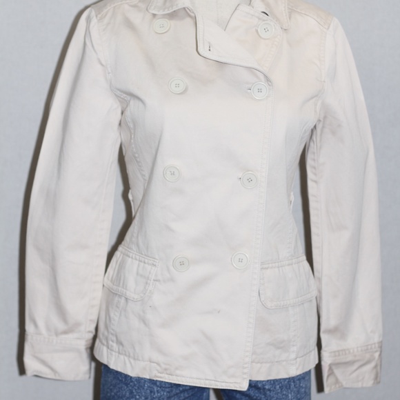 Gap Cotton Trench Coat Jacket - Picture 5 of 16